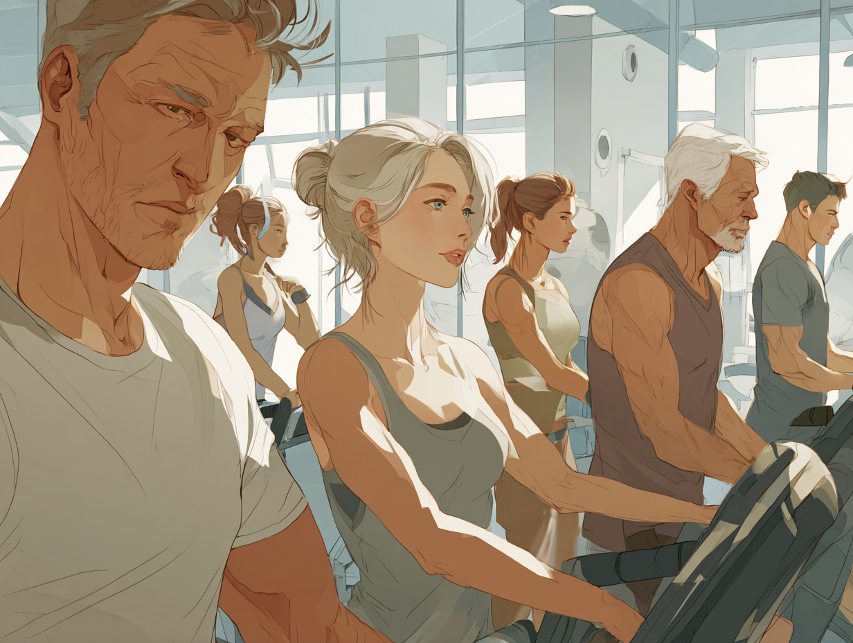 Тренер демонструє правильну техніку вправ